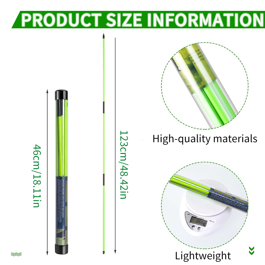 Caiton Green Golf Alignment St - đánh giá và giá Alignment Stick Set