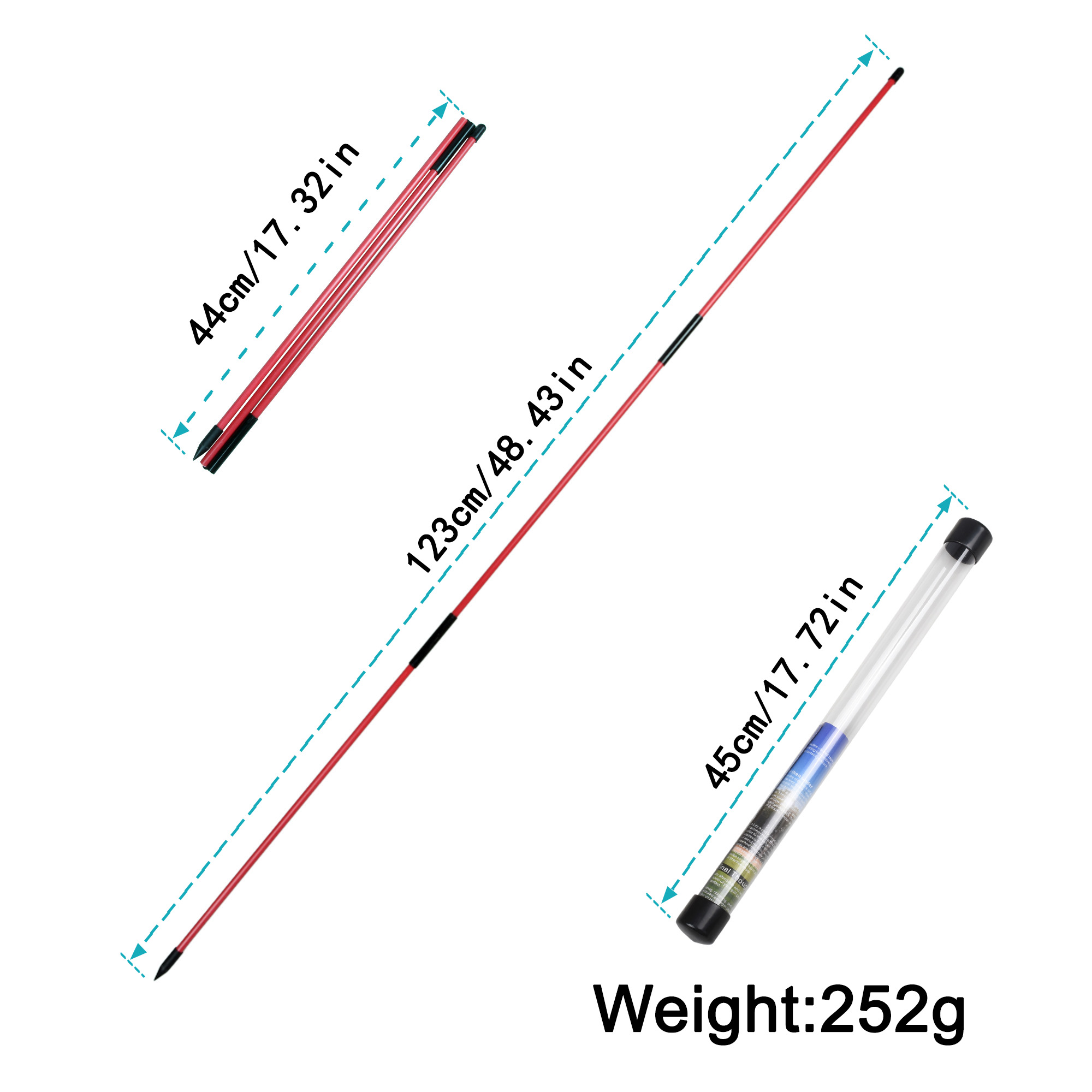 Golf Alignment Sticks 2 Sets 4 - đánh giá và giá Alignment Stick Set